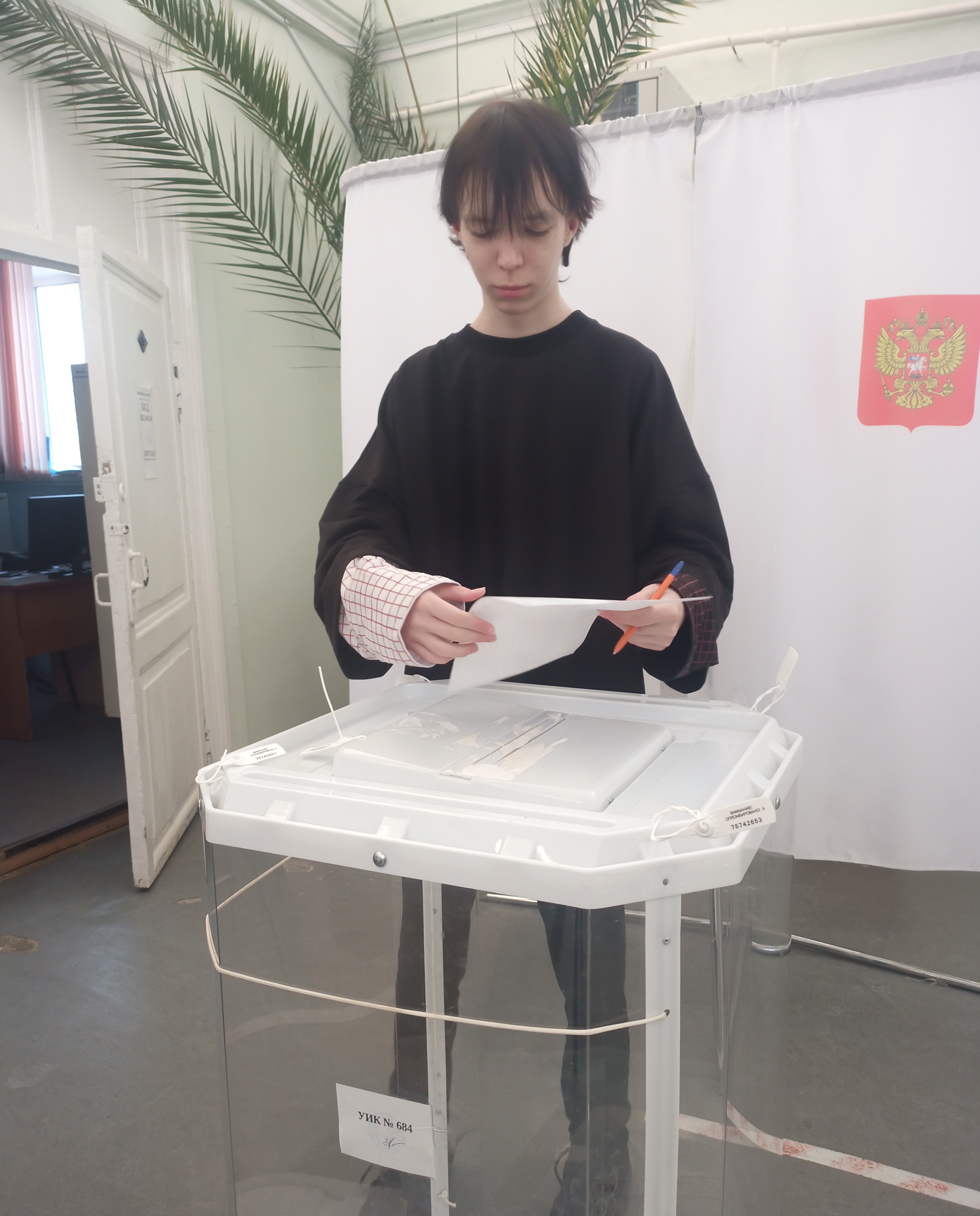 Сообщение наблюдателя — УИК №684, Саратовская область